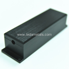 Anodized Aluminum Extruded Case CNC Aluminum Extrusion Part